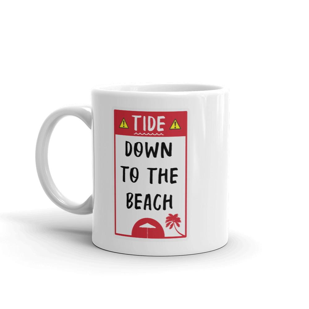 Tide Down To The Beach Coffee Mug - Super Beachy