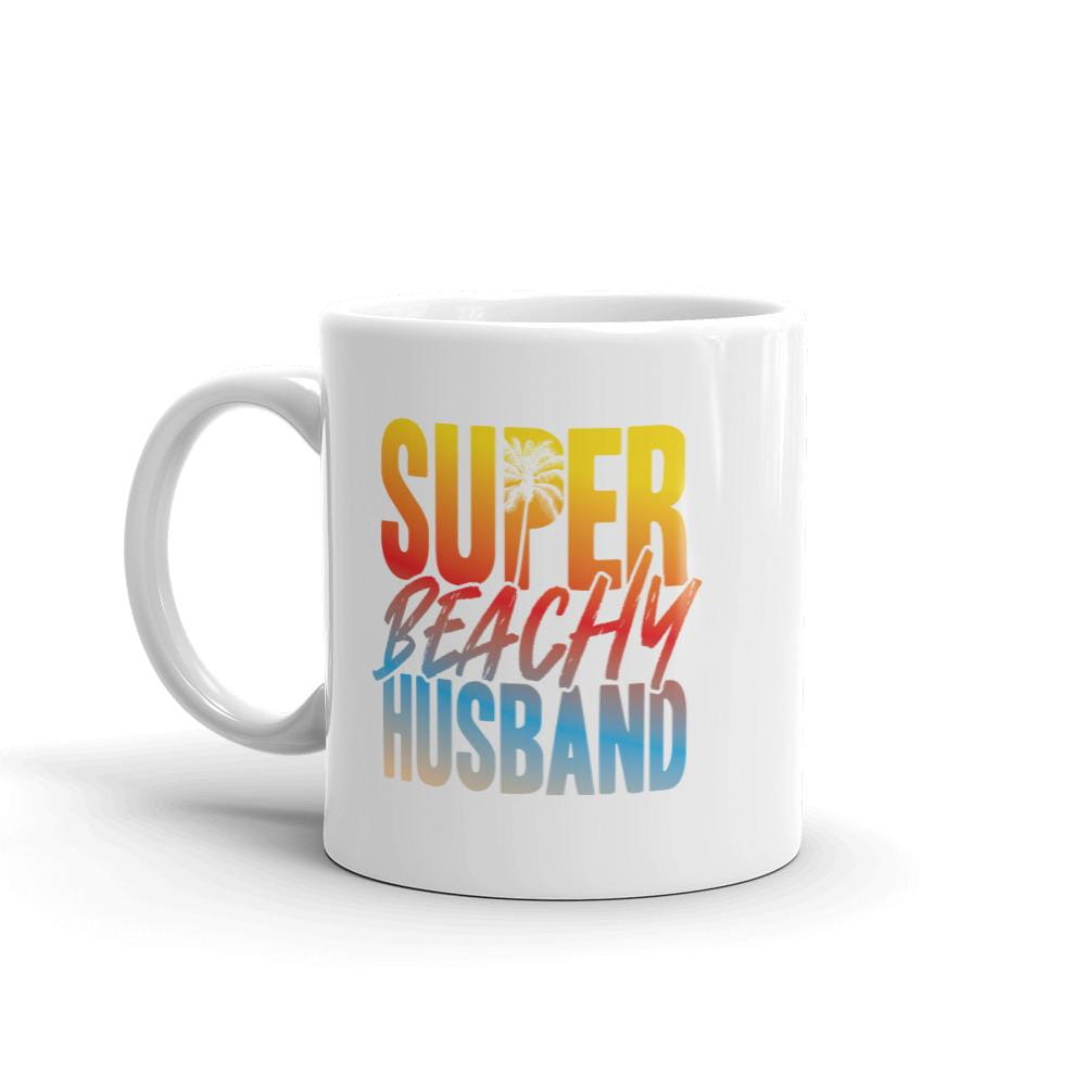 Super Beachy Husband Coffee Mug - Super Beachy
