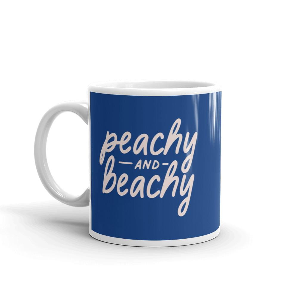 Peachy & Beachy Coffee Mug - Super Beachy