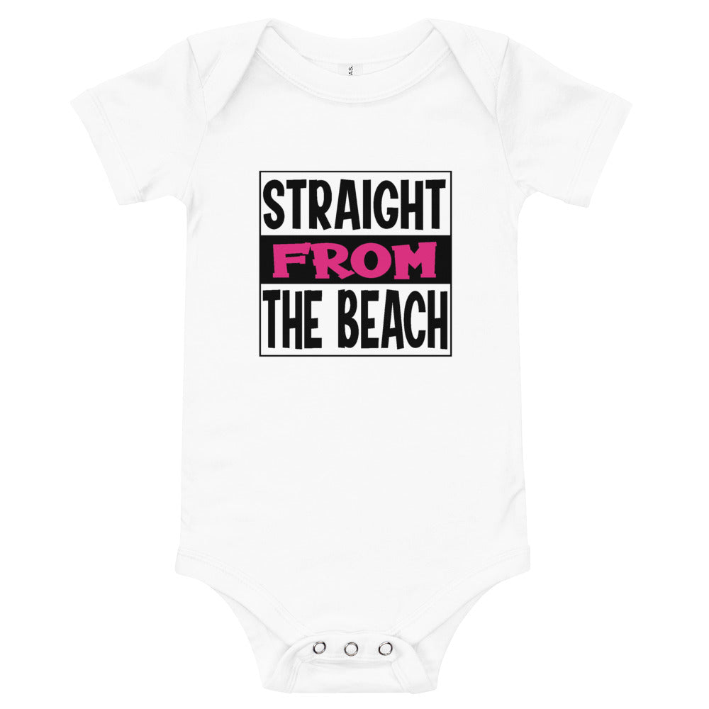 Straight From The Beach Baby Girls' Onesis - Super Beachy