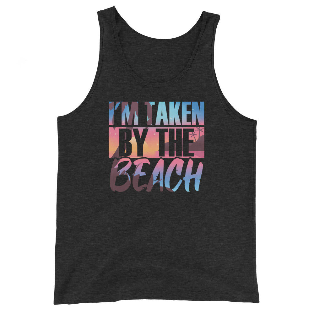 I'm Taken By The Beach Men's Beach Tank Top - Super Beachy