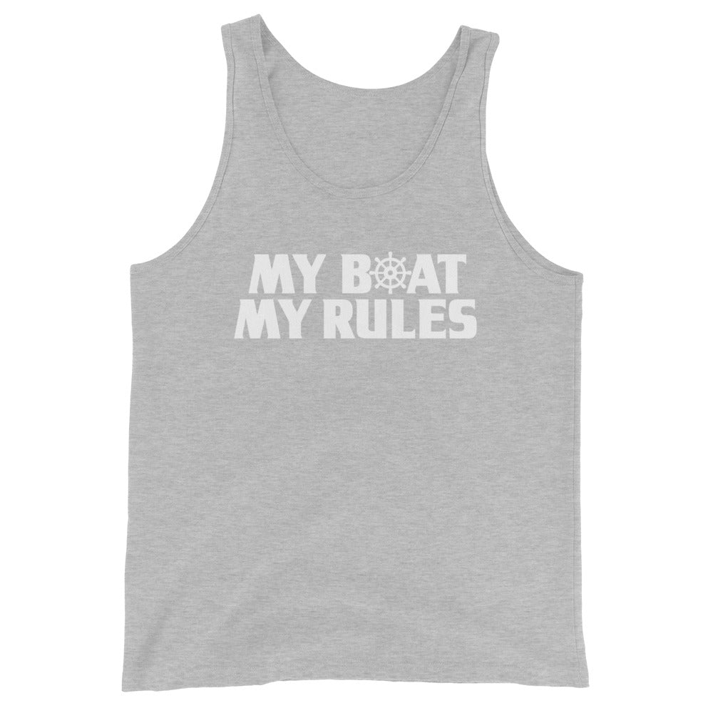 My Boat My Rules Men's Beach Tank Top - Super Beachy