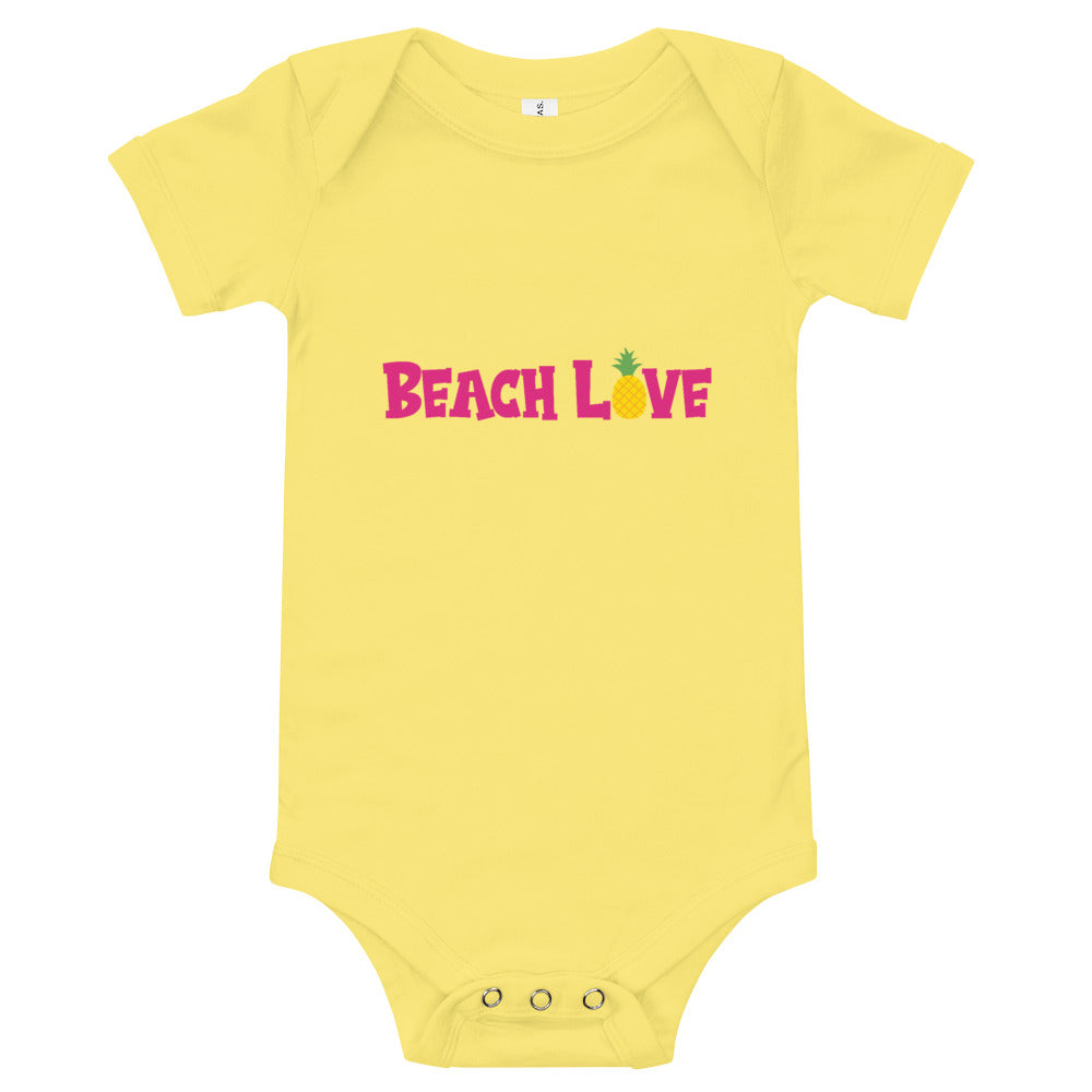 Beach Love Baby Girls' Onesie - Super Beachy