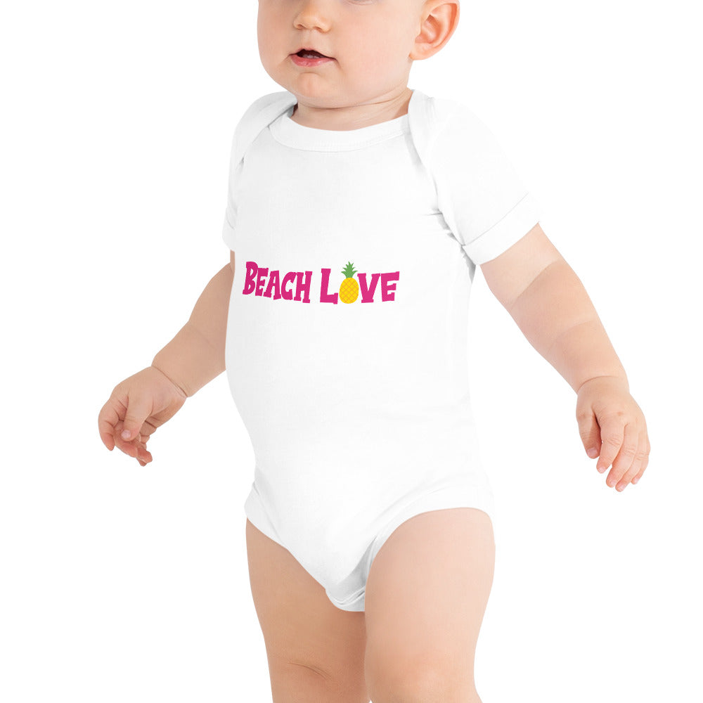 Beach Love Baby Girls' Onesie - Super Beachy