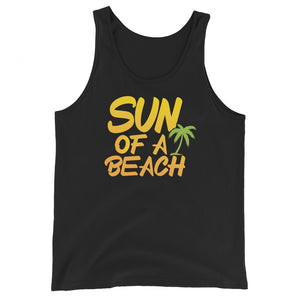 Sun Of A Beach Men's Beach Tank Top - Super Beachy