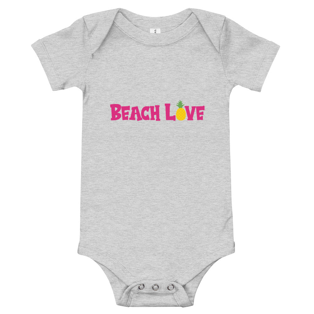 Beach Love Baby Girls' Onesie - Super Beachy