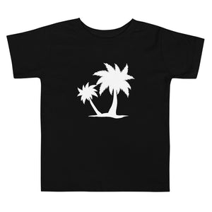 Palm Tree Toddler Girls' Beach T-Shirt - Super Beachy