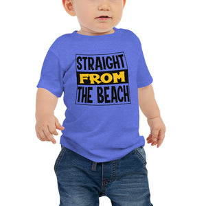 Straight From The Beach Baby Boys' T-Shirt - Super Beachy