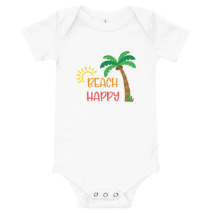 Beach Happy Baby Girls' Onesie - Super Beachy