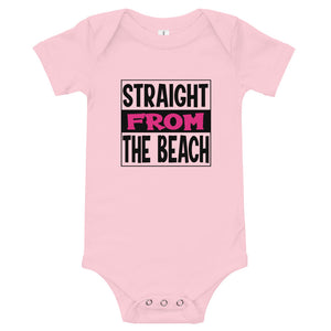 Straight From The Beach Baby Girls' Onesis - Super Beachy