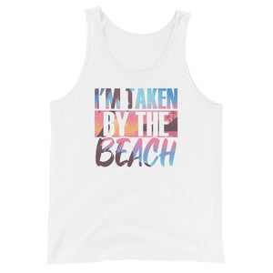 I'm Taken By The Beach Men's Beach Tank Top - Super Beachy