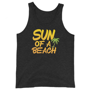 Sun Of A Beach Men's Beach Tank Top - Super Beachy