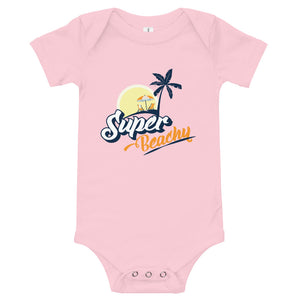 Super Beachy Baby Girls' Onesie - Super Beachy