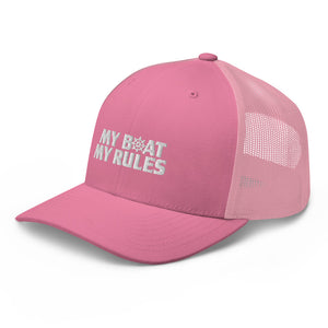 My Boat My Rules Adult Boating Hat