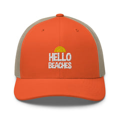 Hello Beaches Adult Beach Hat