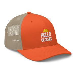 Hello Beaches Adult Beach Hat