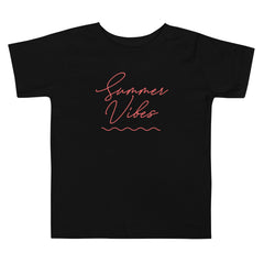 Summer Vibes Toddler Girls' Beach T-Shirt