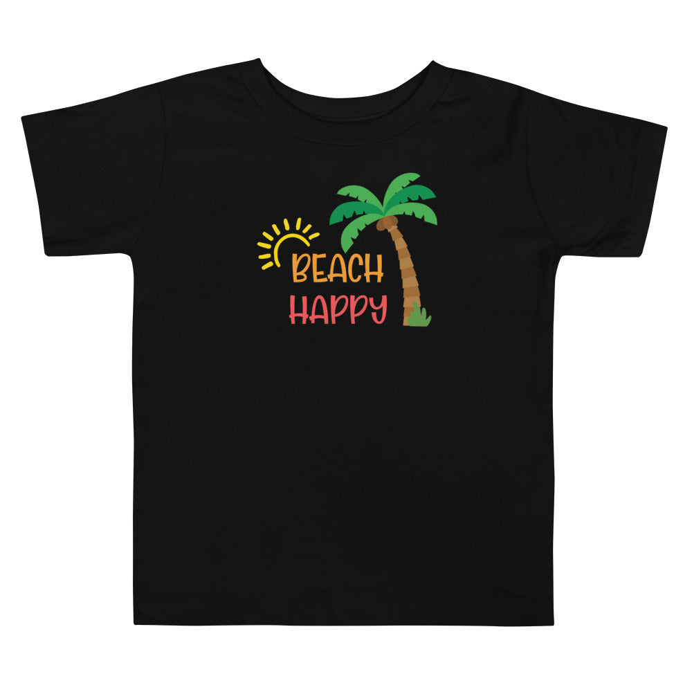 Beach Happy Toddler Girls' Beach T-Shirt - Super Beachy