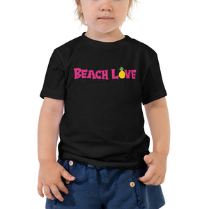 Beach Love Toddler Girls' Beach T-Shirt - Super Beachy