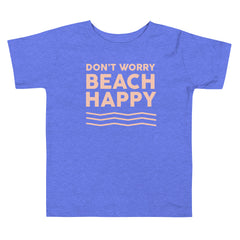 Don't Worry Beach Happy Toddler Girls' T-Shirt