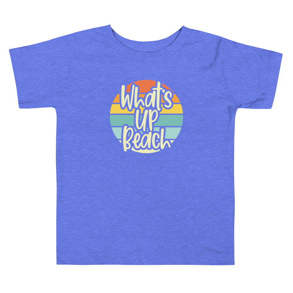 What's Up Beach Toddler Boys' Beach T-Shirt - Super Beachy