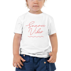 Summer Vibes Toddler Girls' Beach T-Shirt