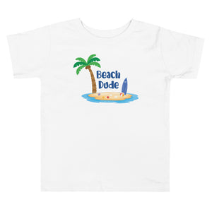 Beach Dude Toddler Boys' Beach T-Shirt - Super Beachy
