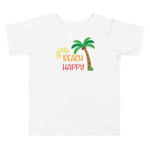 Beach Happy Toddler Girls' Beach T-Shirt - Super Beachy