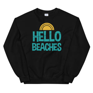 Hello Beaches Women's Beach Sweatshirt - Super Beachy
