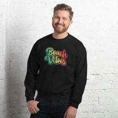 BEACH VIBES MEN'S BEACH SWEATSHIRT