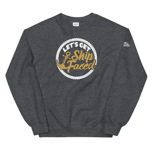 Let's Get Ship Faced Women's Beach Sweatshirt - Super Beachy