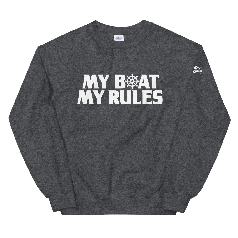 My Boat My Rules Men's Beach Sweatshirt - Super Beachy