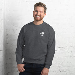 PALM TREE MEN'S BEACH SWEATSHIRT