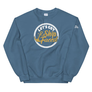 Let's Get Ship Faced Women's Beach Sweatshirt - Super Beachy