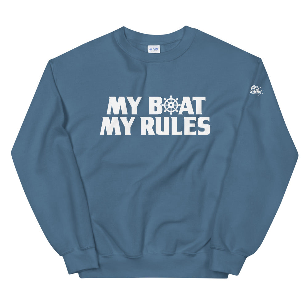 My Boat My Rules Men's Beach Sweatshirt - Super Beachy