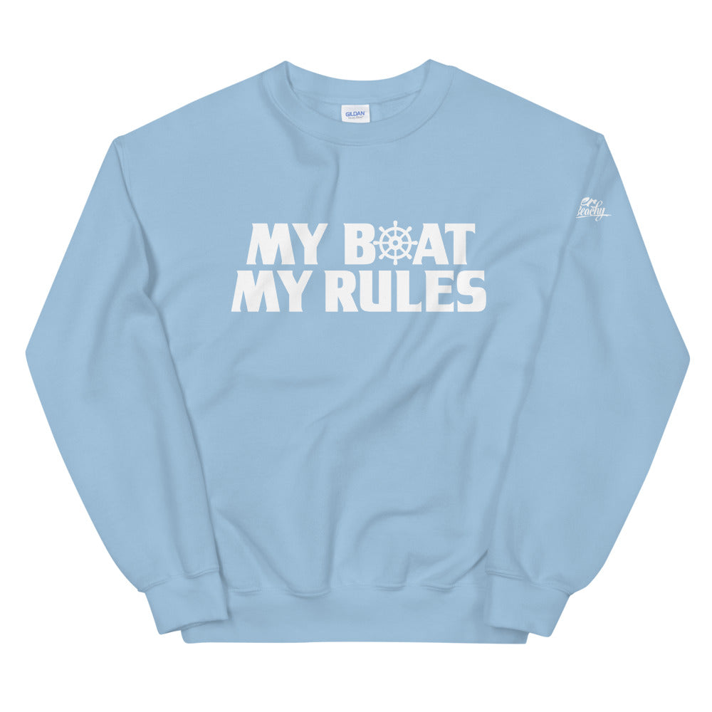 My Boat My Rules Men's Beach Sweatshirt - Super Beachy