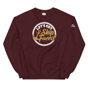 Let's Get Ship Faced Women's Beach Sweatshirt - Super Beachy