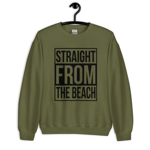 STRAIGHT FROM THE BEACH MEN'S BEACH SWEATSHIRT