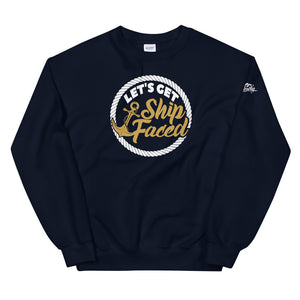 Let's Get Ship Faced Women's Beach Sweatshirt - Super Beachy