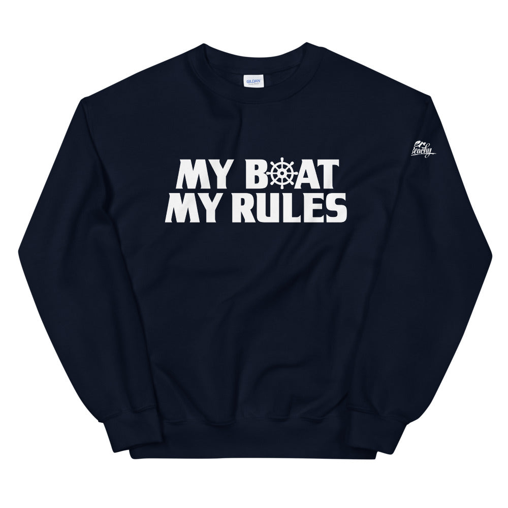 My Boat My Rules Men's Beach Sweatshirt - Super Beachy