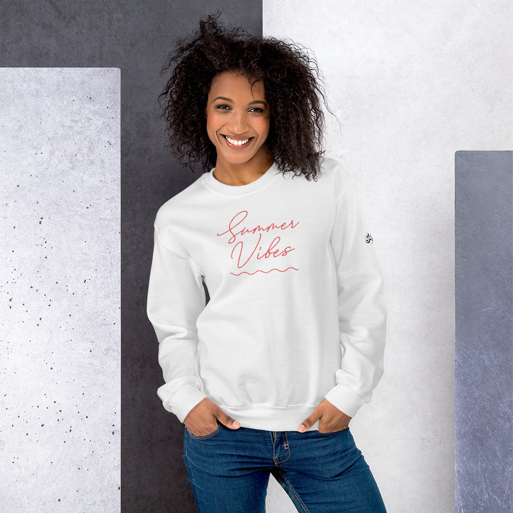 Summer Vibes Women s Beach Sweatshirt SuperBeachy