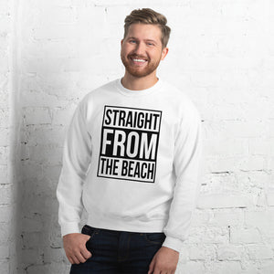 STRAIGHT FROM THE BEACH MEN'S BEACH SWEATSHIRT