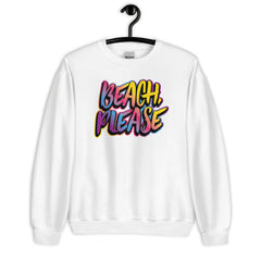 BEACH PLEASE MEN'S BEACH SWEATSHIRT