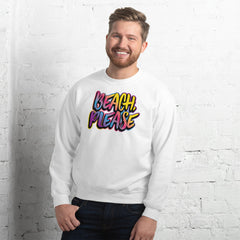 BEACH PLEASE MEN'S BEACH SWEATSHIRT