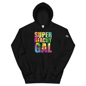 Super Beachy Gal Women's Beach Hoodie - Super Beachy