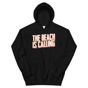 The Beach Is Calling Men's Beach Hoodie