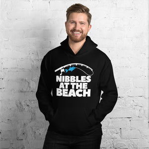 Nibbles At The Beach Men's Beach Hoodie