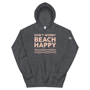 Don't Worry Beach Happy Women's Beach Hoodie - Super Beachy