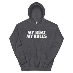 My Boat My Rules Men's Beach Hoodie