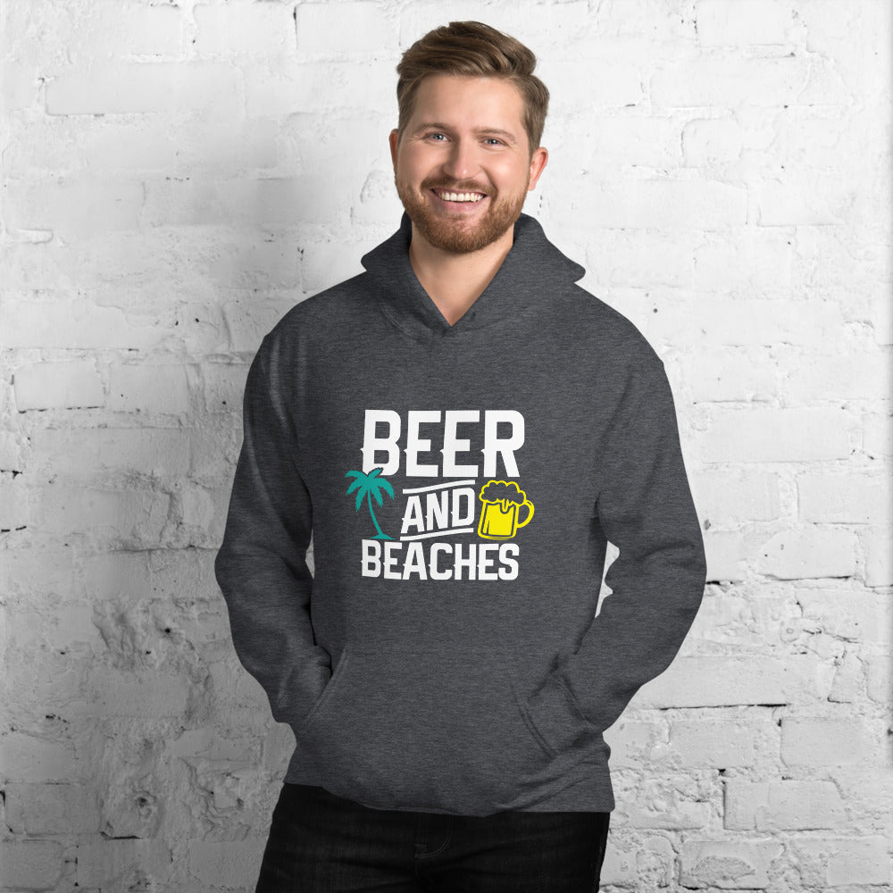 Beer & Beaches Men's Beach Hoodie